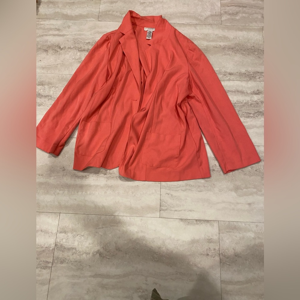 Sag Harbor Stretch Coral Jacket